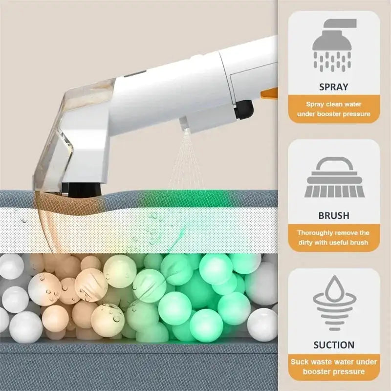 Portable Pet Carpet Cleaner Deep Spot Vacuum For Upholstery