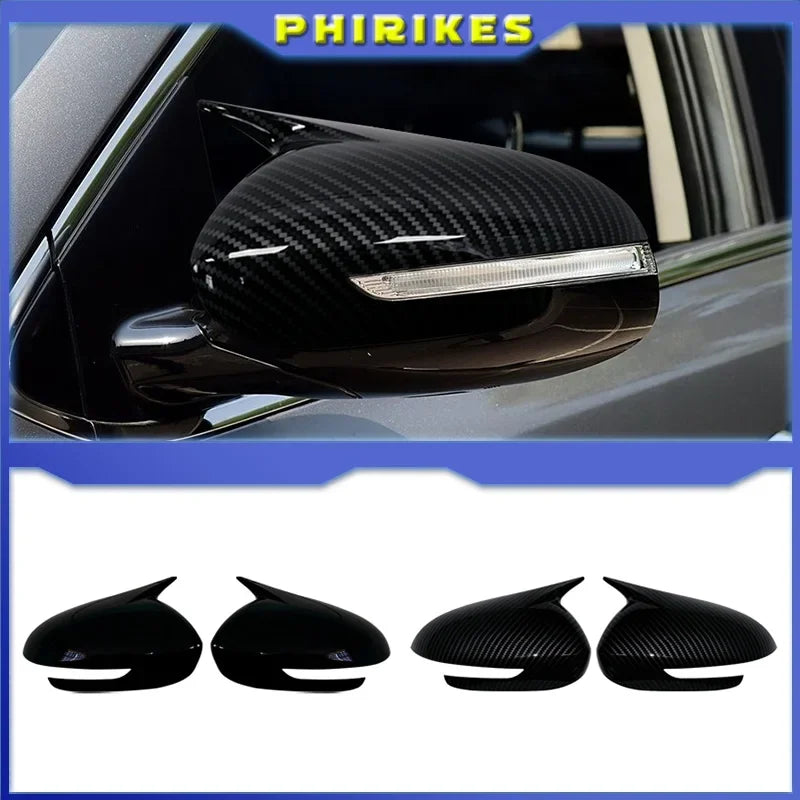 Kia Sportage KX5 2016 2019 šoninio veidrodžio dangtelis anglies pluoštas