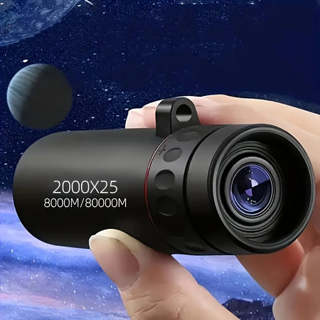 NoEnName_Null 2000X25 HD Monocular Telescope - Compact &amp; Versatile for Outdoor Adventures 1pc