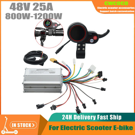 48V 25A Electric Scooter Controller &ndash; High-Quality Brushless Motor Control