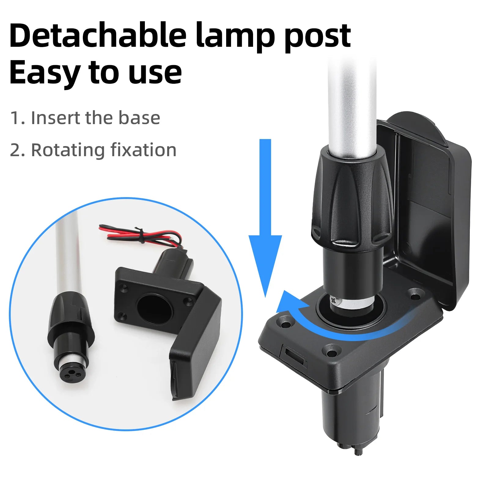 22 Inch Boat Navigation LED Light - Anchor &amp; Marine Safety | MAIMEIMI