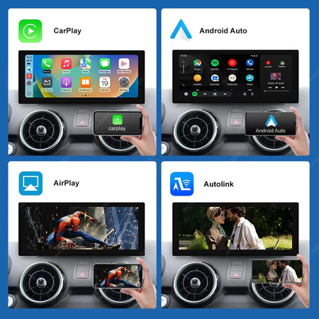 12.3'' Ultra-thin Multimedia touchScreen Wireless Carplay Android Auto For Audi A1 2012-2018 With Mirror Link Airplay Function by InterCyprus Trading Ltd