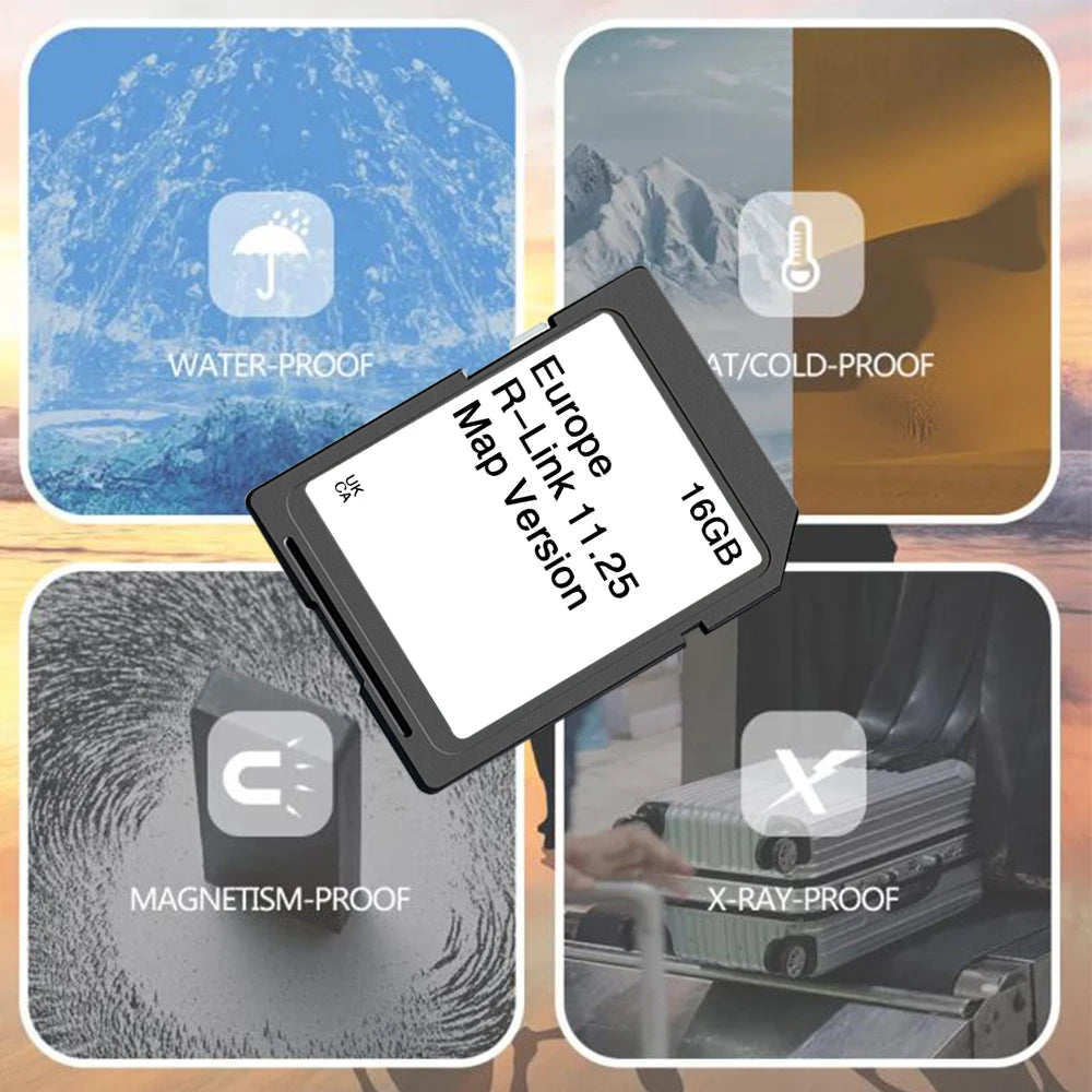 R-Link 11.25 Renault Mascott Navi Card &ndash; Europe Update 2024