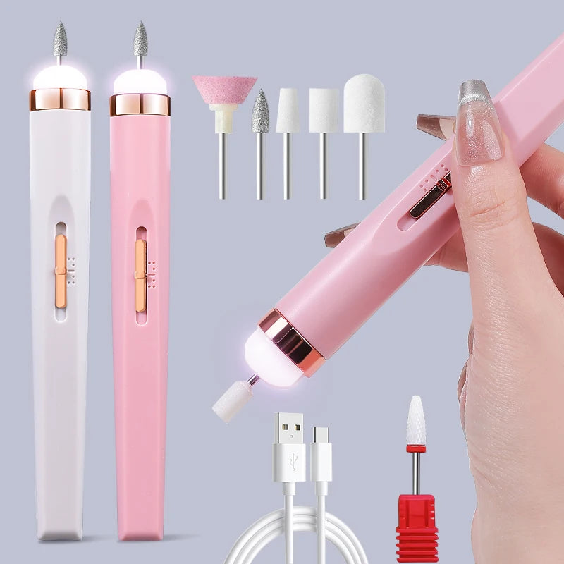 Electric Nail Drill Machine &ndash; CE Certified for Safe Home Use