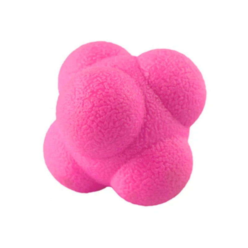 Hexagon Reaction Ball &ndash; Enhance Coordination and Reflexes Pink