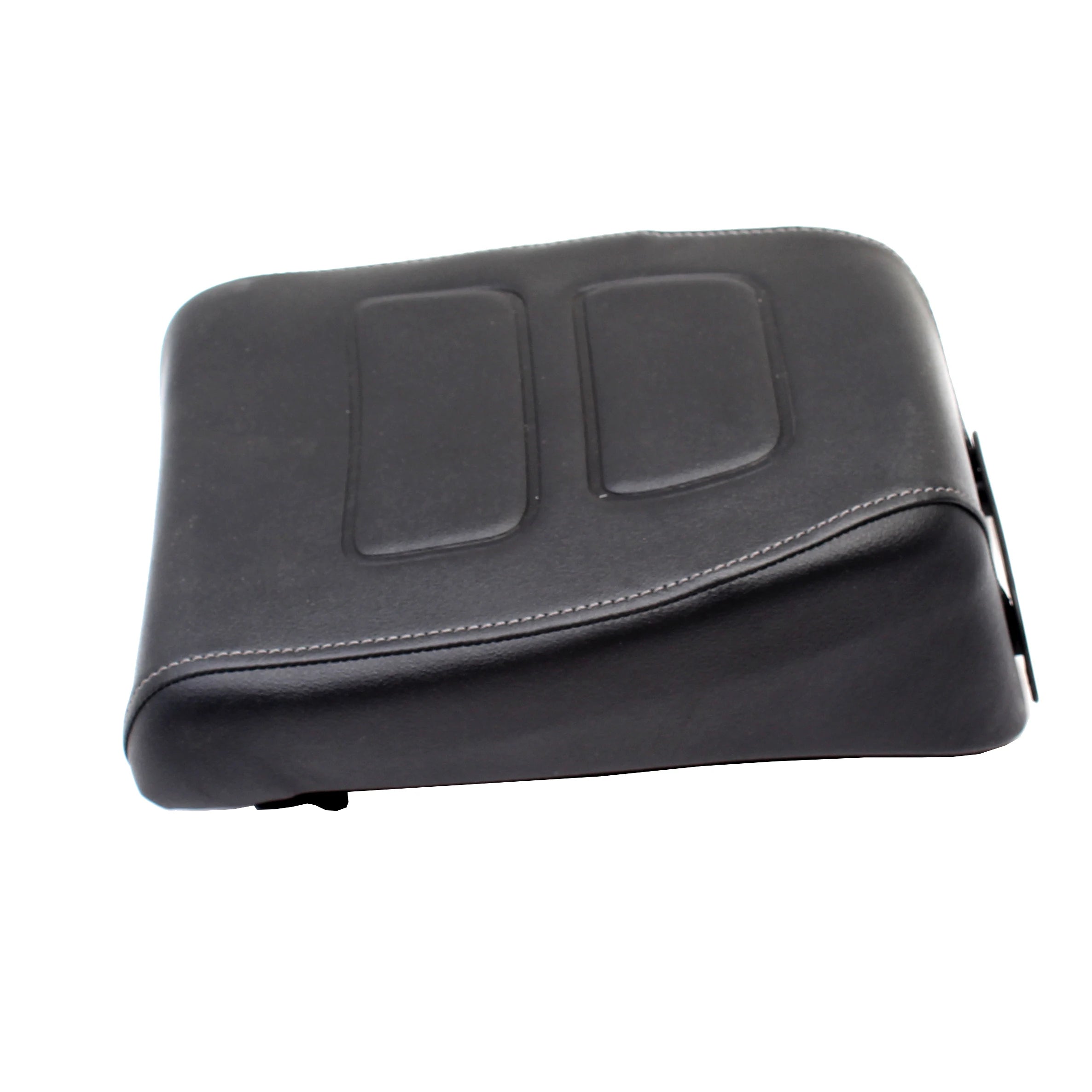 Motorcycle Black Rear Passenger Pillion Seat &ndash; Comfortable PU Leather Cushion for Harley Sportster S 1250