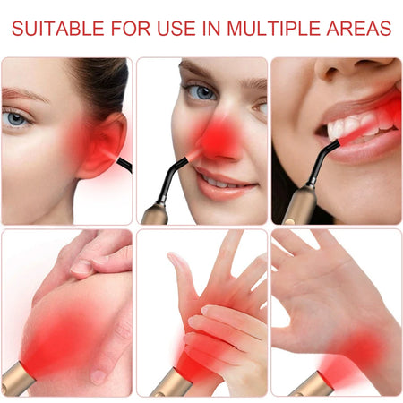 Red Lights Therapy Device &ndash; Infrared Pulse Light Wand