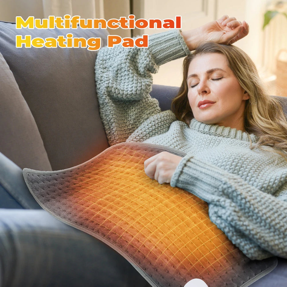 Many Size Electric Heating Blanket Pad &ndash; Adjustable Heat