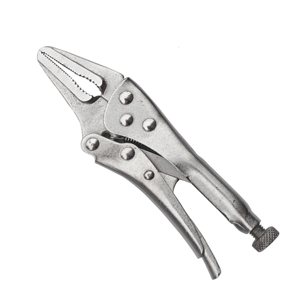 MacWork 5 Inch Long Nose Locking Pliers &ndash; Compact Design