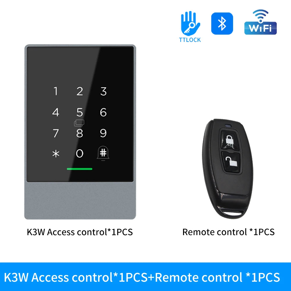 TTLOCK WiFi Keypad Access Control Reader &ndash; App Unlock K3W-R1