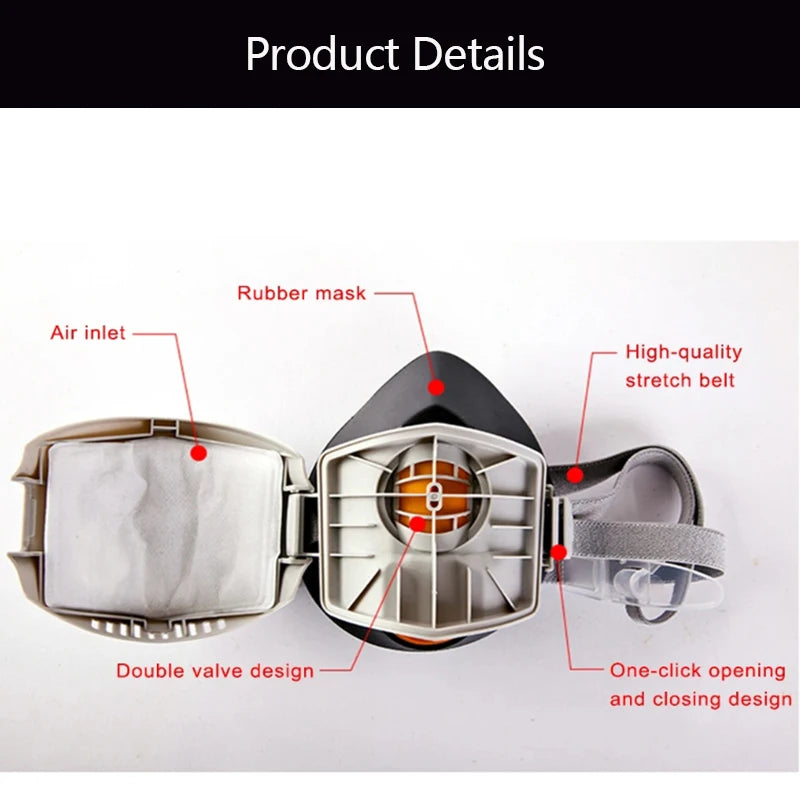 ST-AX &ndash; Reusable Dust Mask With 1201 Filter Cotton Durable