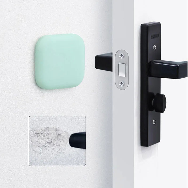 Self Adhesive Silicone Door Stopper - Mute Anti-Shock Wall Protector