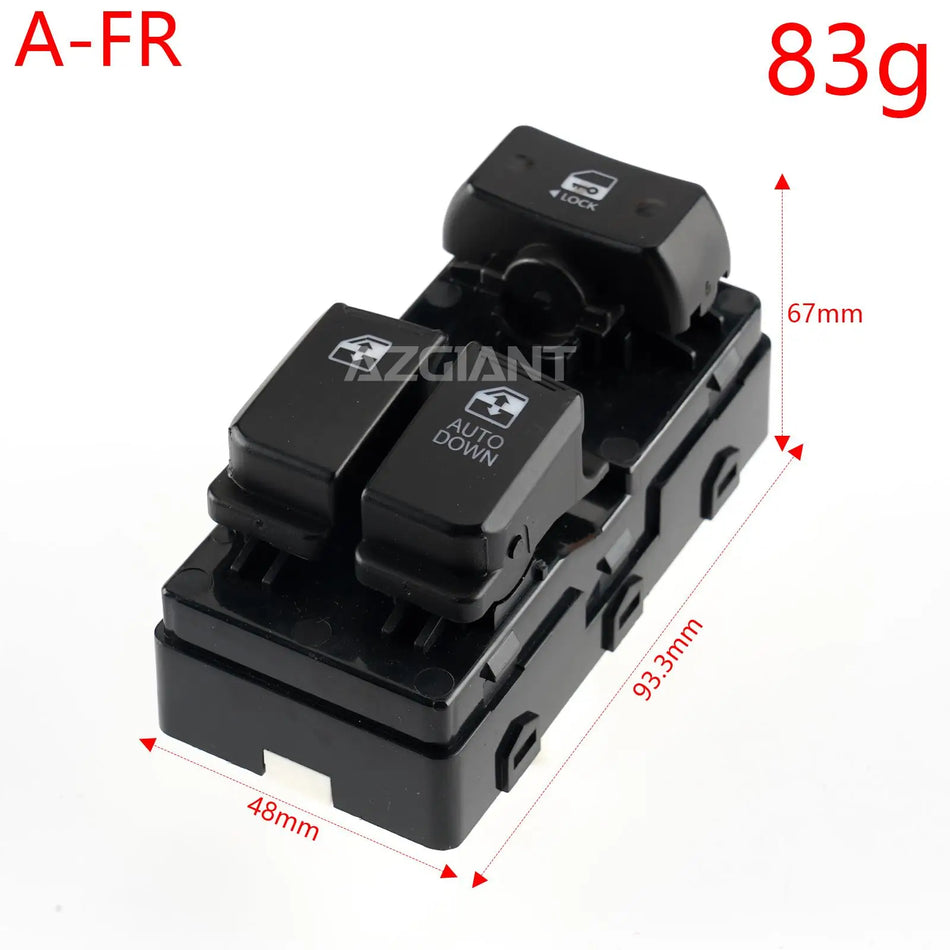 Interruttore Master della Finestra per Hyundai H1 Starex I800 Grand IMax, Auto Giù, Scocca in Plastica