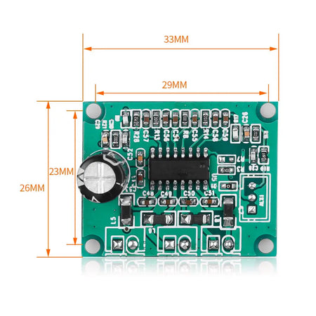 DC12V Max 2*20W Dual Channel Digital Stereo Audio Power Amplifier Board High Power DIY 40W MP3 Amplification Module by InterCyprus Trading Ltd