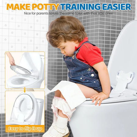 Foldable Toilet Seat For Children &ndash; Space Saving Design