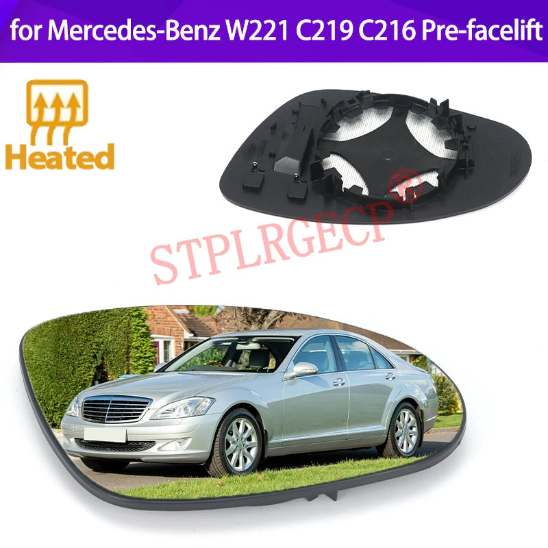 Heizbares Türspiegelglas für Mercedes-Benz W221 C219 C216