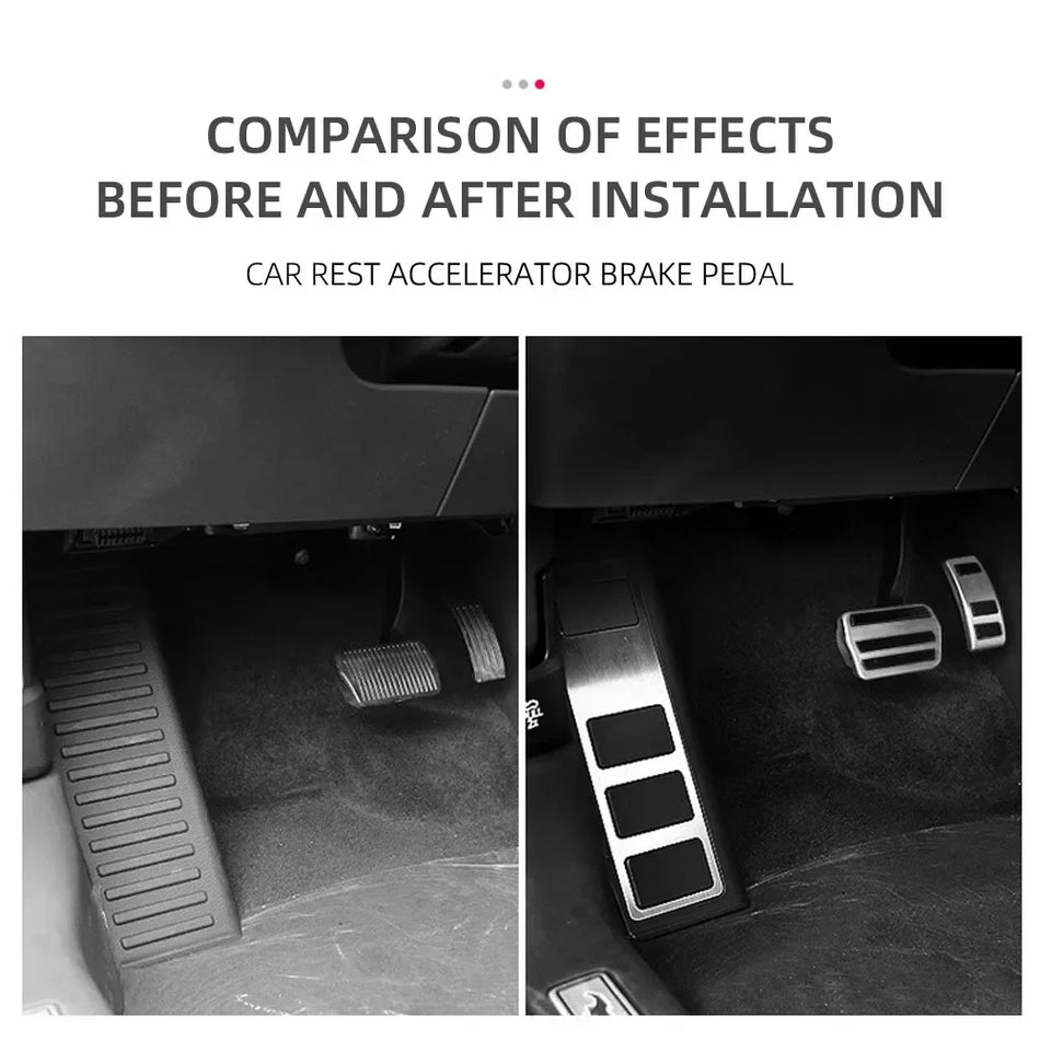 Ford MachE pokrivači pedala, nehrđajući čelik za gas i kočnicu, protiv klizanja