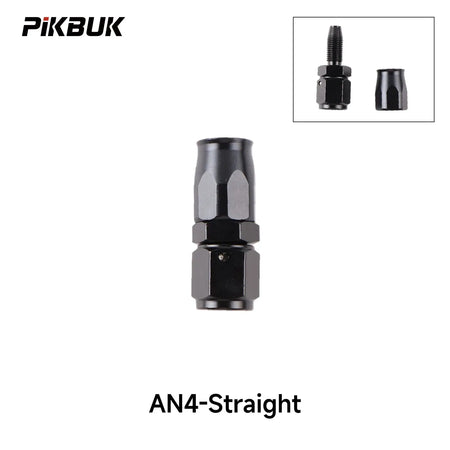 PIKBUK Aluminum AN4 6 8 10 12 Forged Type Swivel Hose End Fitting Adapter Oil Cooler Fuel Line Straight 45 90 Degree by InterCyprus Trading Ltd