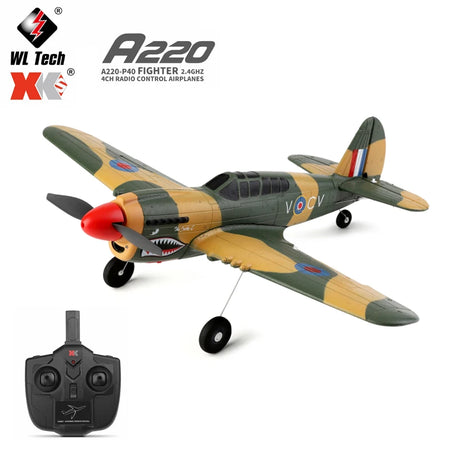 Qidi560 Moore M7 Off-Road RC Plane &ndash; Brushless 4CH Power XK A220