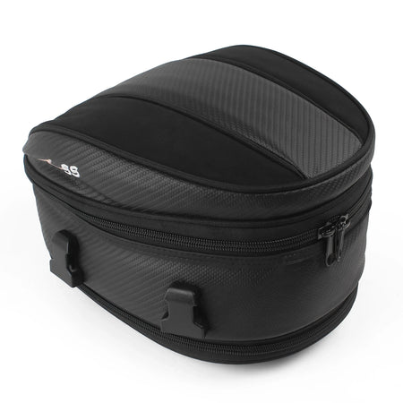 Motorcycle Universal Black Seat Tail Bag &ndash; Waterproof 1680D Material