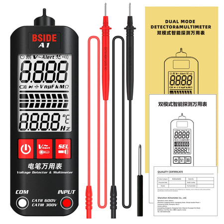 BSIDE Voltage Tester 3-Results Display &ndash; Non-Contact Adjustable Sensitivity A1 / CHINA