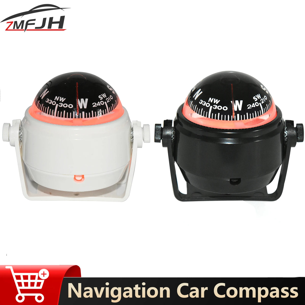 Mairne Boat Compass &ndash; Clear Analog Display For Outdoors