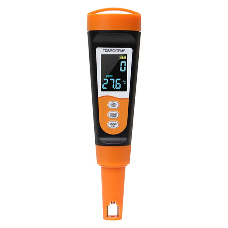 3 In 1 Water Quality Tester EC TDS Pen &ndash; Type C Charging No Vioce