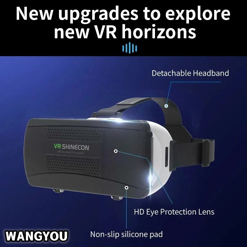 G06B 3D VR Headset for iOS and Android Smartphones