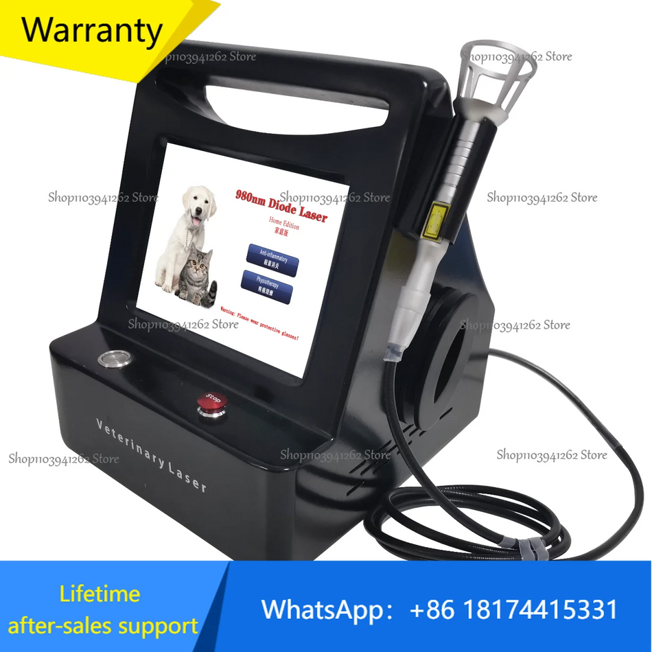 980Nm 15W Diodový Laser Veterinární Terapie Bolesti Pro Psy A Kočky