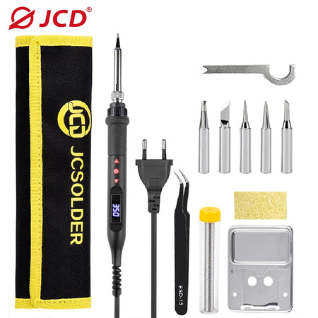 JCD 908U Soldering Iron Kit 80W LCD &ndash; Adjustable Temperature