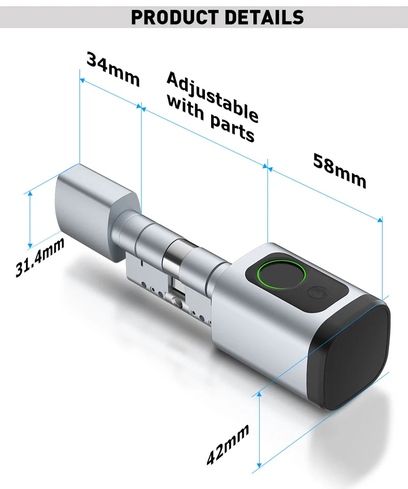 S2KF-TTLOCK &ndash; Biometric Keyless Access With TTlock App