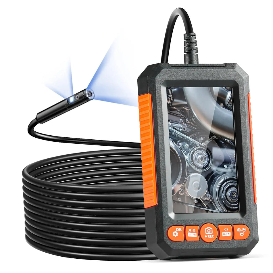 Dual Lens Endoscope For Auto 4Inch Screen 1080P 15m Cable / Poland