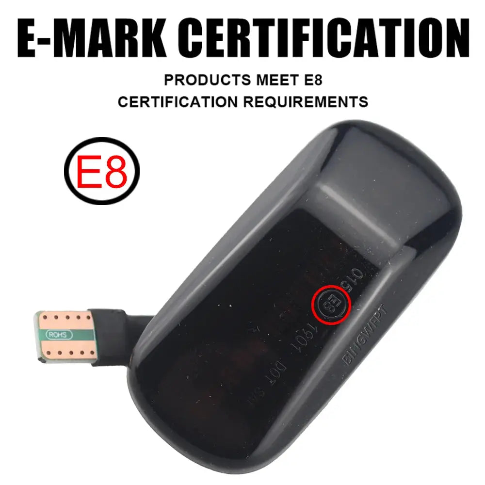 2pcs For Honda Stream S2000 CR-V HR-V Civic City Fit Jazz Accord Repeater Signal Light Dynamic Side Marker Turn Signal Light by InterCyprus Trading Ltd