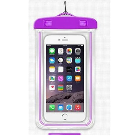 Waterproof Phone Case &ndash; Universal Underwater Protector PURPLE