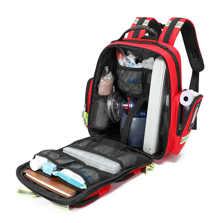 First Aid Kits Emergency Rescue Backpacks &ndash; Large Capacity