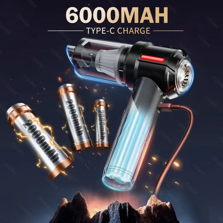 CENRR Portable High Pressure Handheld Car Vacuum Cleaner