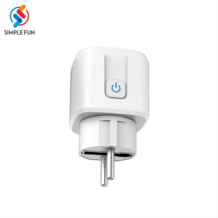 Smart Life Tuya WiFi Smart Socket with Power Monitoring and Voice Control socketwb02-1pcs