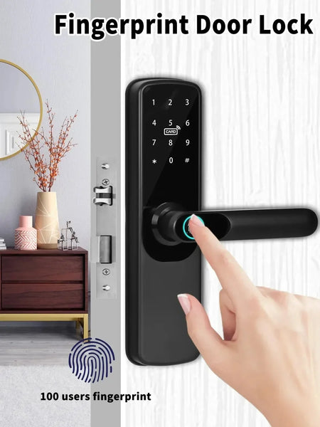 Tuya WiFi Smart Door Lock &ndash; Multiple Unlocking Modes