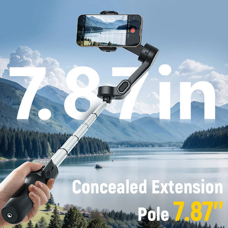 AOCHUAN Handheld Gimbal Stabilizer &ndash; Smooth Face Tracking for Perfect Selfies