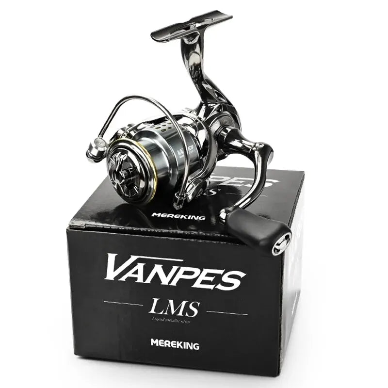 MEREDITH VANPES Fishing Reel - Rust-Free, Smooth, 8Kg Power