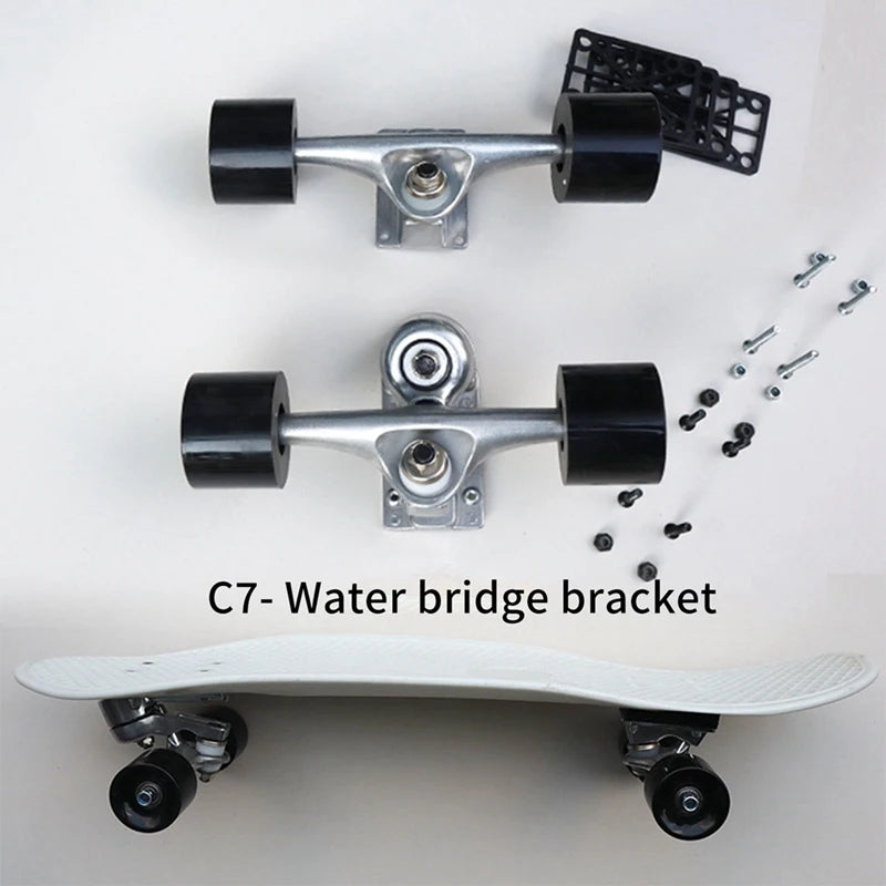 Ground-Free Land Surfing Skateboard &ndash; Bridge Rotation