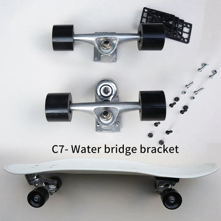 Ground-Free Land Surfing Skateboard &ndash; Bridge Rotation