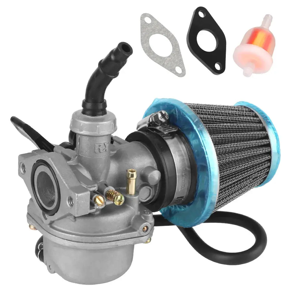 For 50cc 70cc 80cc 90cc 110cc 125cc ATV Dirt Pit Bike with 35mm Air Filter 19mm Carb PZ19 Carburetor Universal Fuel Filter by InterCyprus Trading Ltd