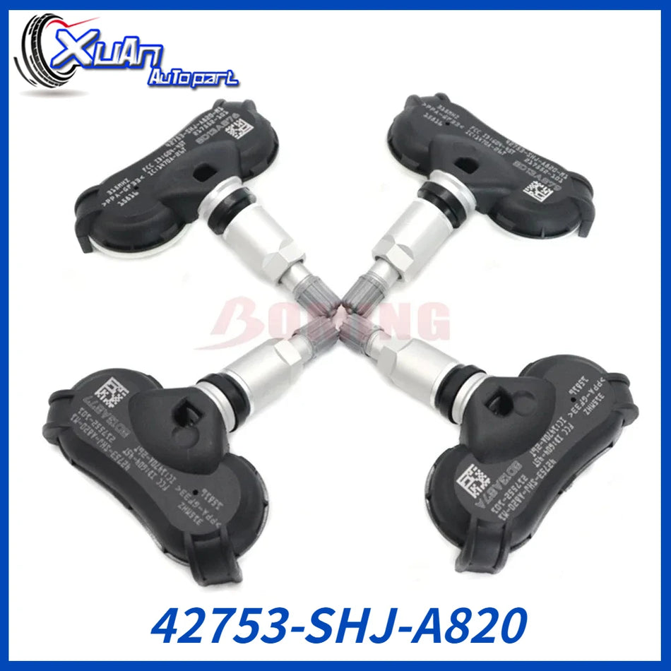 TPMS jutiklis Honda Ridgeline, Odyssey, Element, iš anksto suprogramuotas gamykloje 315MHz 42753-SHJ-A820-M1