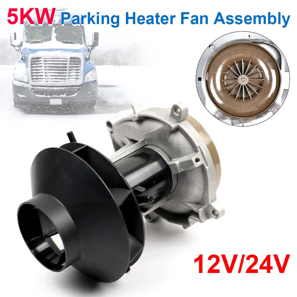 12V 24V Parking Heater Blower Assembly for Diesel 5kW