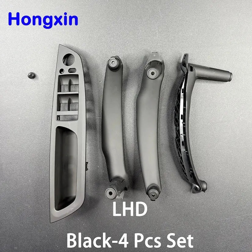 LHD RHD 4pcs Set Car Inner Driver Door Window Switch Armrest Cover Pull Handle For BMW X5 X6 E70 E71 E72 2007-2013 by InterCyprus Trading Ltd
