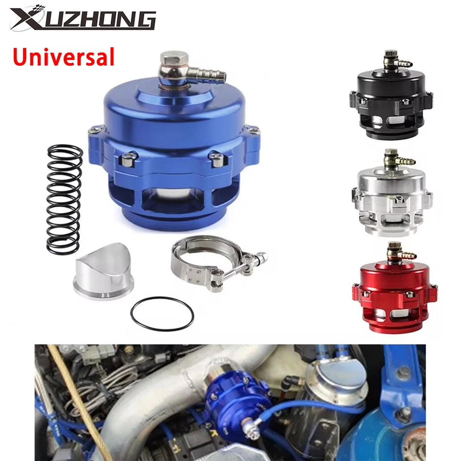 Univerzální 50mm Turbo Blow Off Ventil BOV s V-Páskovým Svařovacím Hliníkovým Flanšem
