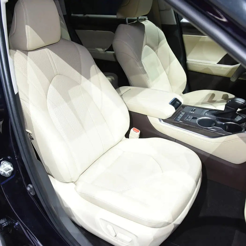 Toyota Highlander 7-sæders kunstlæder sædeovertrækssæt 2020