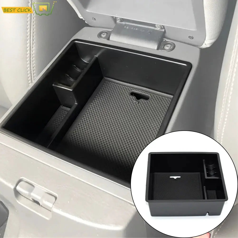 For Toyota Fortuner 2005-2015 Armrest Storage Box Central Console Bin Glove Tray Holder Case Car Organizer Stowing Tidying by InterCyprus Trading Ltd