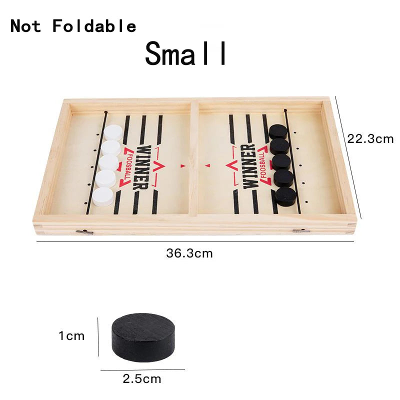 Large Foldable Foosball Table &ndash; Family Friendly Fun C2-SmallNotFoldable